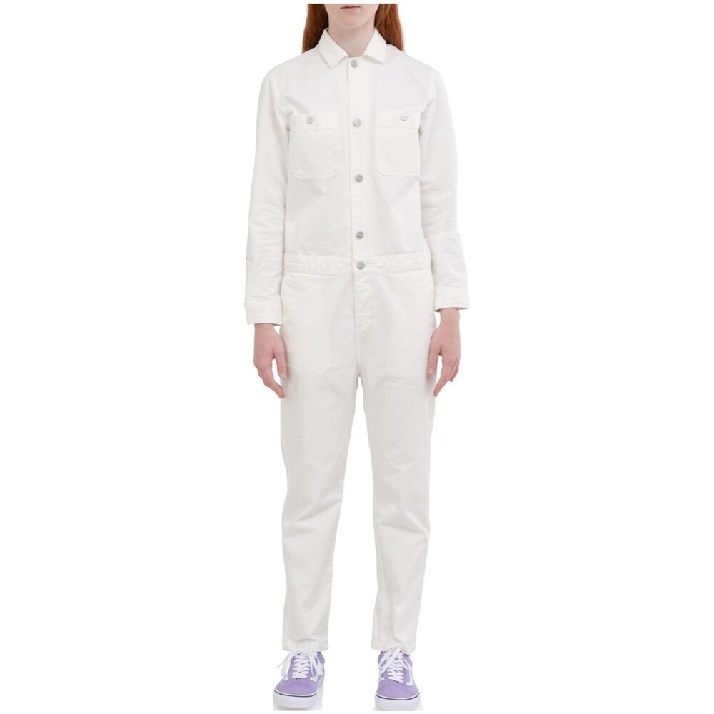 CARHARTT WIP W' CASS COVERALL SANDERS CANVAS WHITE Medium